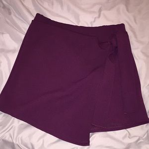 Wrap Around Tie Skort